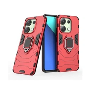Comparateur de prix : Htdmobiles Coque pour Xiaomi Redmi Note 13 4G - housse etui rigide anti choc + verre trempe - ROUGE -