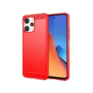 Htdmobiles HTD Mobiles Xiaomi Redmi 12 - Étui Rouge pas cher