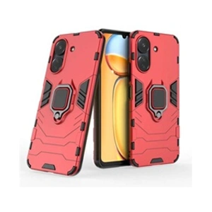 Comparateur de prix : Htdmobiles Coque pour Xiaomi Redmi 13C / Poco C65 / Poco M6 5G - housse etui rigide anti choc + verre trempe - ROUGE