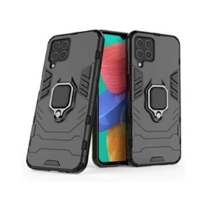 Htdmobiles Coque pour Samsung Galaxy M33 5G - housse etui rigide anti choc + verre trempe - NOIR - pas cher