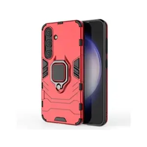 Comparateur de prix : HTDMOBILES Coque pour Samsung Galaxy S24 5G - housse etui rigide anti choc + verre trempe - ROUGE
