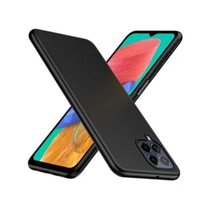 Htdmobiles Coque pour Samsung Galaxy M33 5G - housse etui silicone gel fine + verre trempe - NOIR - pas cher