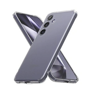 Htdmobiles Coque pour Samsung Galaxy S24 Plus 5G - housse etui silicone gel fine + verre trempe - TRANSPARENT TPU - pas cher