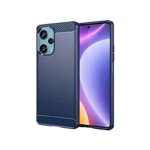 Htdmobiles Xiaomi Poco F5 5G - Coque carbone bleu foncé pas cher