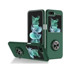 Htdmobiles Samsung Galaxy Z Flip 5 5G - Coque Rigide Bague - Vert pas cher
