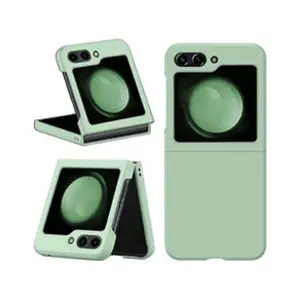 Comparateur de prix : HTDMOBILES Coque pour Samsung Galaxy Z Flip 5 5G - housse etui rigide avant et arriere - VERT CLAIR