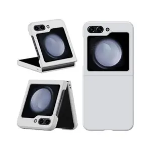 Comparateur de prix : HTDMOBILES Coque pour Samsung Galaxy Z Flip 5 5G - housse etui rigide avant et arriere - BLANC