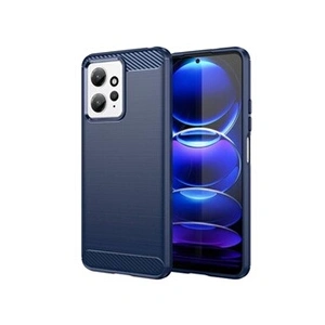 Comparateur de prix : HTDMOBILES Coque pour Xiaomi Redmi Note 12 4G - housse etui silicone gel carbone + film ecran - BLEU FONCE