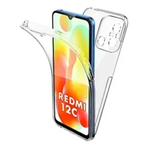 HTDMOBILES HTD Mobiles Coque 360° Xiaomi Redmi 12C/11A/Poco C55 - Transparent pas cher