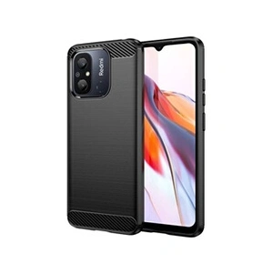 Htdmobiles HTC Xiaomi Redmi 12C/11A/Poco C55 - Coque gel carbone - Noir pas cher