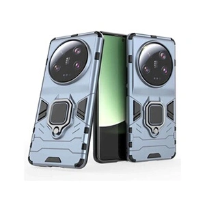 Comparateur de prix : Htdmobiles Coque pour Xiaomi 13 Ultra 5G - housse etui rigide anti choc + verre trempe - BLEU FONCE -