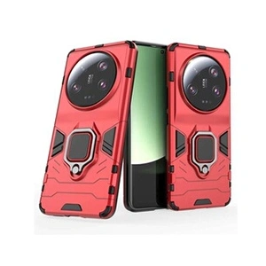 Htdmobiles Coque pour Xiaomi 13 Ultra 5G - housse etui rigide anti choc + verre trempe - ROUGE - pas cher