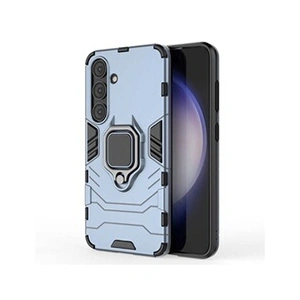 Htdmobiles Coque pour Samsung Galaxy S24 5G - housse etui rigide anti choc + film ecran - BLEU FONCE - pas cher