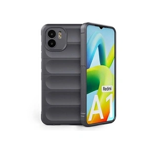Htdmobiles Coque pour Xiaomi Xiaomi Redmi A1 / A2 - housse etui silicone gel fine + film ecran - GRIS FONCE - pas cher