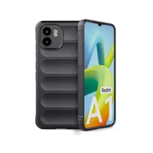 Htdmobiles Coque pour Xiaomi Xiaomi Redmi A1 / A2 - housse etui silicone gel fine + verre trempe - NOIR 3D - pas cher