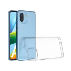 Htdmobiles Xiaomi Redmi A1/A2 - Coque silicone gel fine + verre trempe - Transparent pas cher