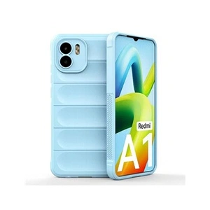 Htdmobiles Coque silicone Xiaomi Redmi A1 / A2 - Bleu Clair pas cher