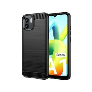 Htdmobiles Coque pour Xiaomi Redmi A1 / A2 - housse etui silicone gel carbone + film ecran - NOIR - pas cher