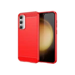 Comparateur de prix : HTDMOBILES Coque pour Samsung Galaxy S23 FE 5G - housse etui silicone gel carbone + film ecran - ROUGE