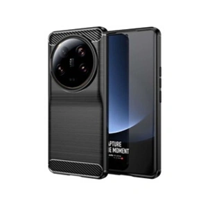 HTDMOBILES Coque silicone carbone pour Xiaomi 13 Ultra 5G - Noir pas cher