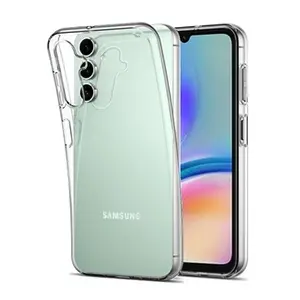 Comparateur de prix : Htdmobiles Coque pour Samsung Galaxy A05s - housse etui silicone gel fine + film ecran - TRANSPARENT TPU -