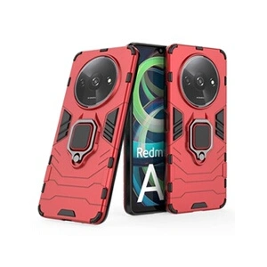 Comparateur de prix : Htdmobiles Coque pour Xiaomi Redmi A3 / Poco C61 4G - housse etui rigide anti choc + film ecran - ROUGE