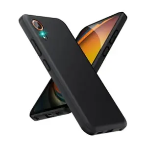 Htdmobiles Coque pour Samsung Galaxy Xcover 7 - housse etui silicone gel fine + verre trempe - NOIR - pas cher