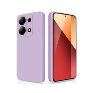 Htdmobiles Xiaomi Redmi Note 13 Pro 4G - Coque silicone mauve pas cher