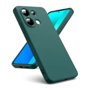 Comparateur de prix : Htdmobiles Coque pour Xiaomi Redmi Note 13 4G - housse etui silicone gel fine + film ecran - VERT -