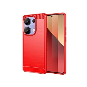 HTDMOBILES HTD Mobiles Coque silicone carbone - Xiaomi Redmi Note 13 Pro 4G - Rouge pas cher