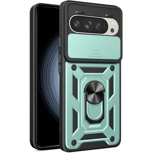 Comparateur de prix : Htdmobiles Coque pour Google Pixel 9 et 9 Pro 5G 5G - housse etui rigide anti choc + film ecran - VERT