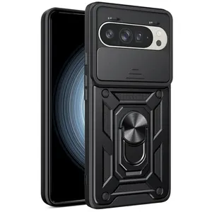 Comparateur de prix : Htdmobiles Coque pour Google Pixel 9 et 9 Pro 5G 5G - housse etui rigide anti choc + verre trempe - NOIR