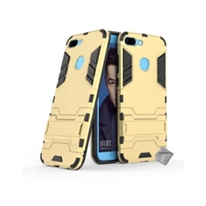 Htdmobiles Housse etui coque rigide anti choc pour Huawei Honor 9 Lite avec verre trempe - OR pas cher