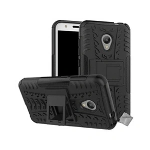 Htdmobiles Housse etui coque rigide anti choc pour Alcatel U5 HD avec film ecran - NOIR pas cher