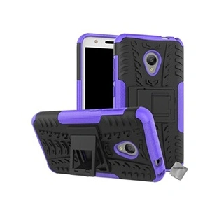 Htdmobiles Housse etui coque rigide anti choc pour Alcatel U5 HD avec film ecran - MAUVE pas cher