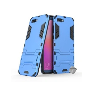 Htdmobiles Housse etui coque rigide anti choc pour Huawei Honor View 10 avec verre trempe - BLEU CLAIR pas cher