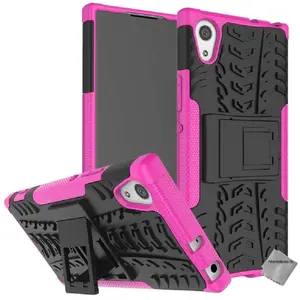 Htdmobiles HTD Mobiles Coque Rigide Anti-Choc pour Sony Xperia XA1 - Rose pas cher