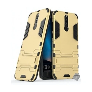 Htdmobiles Housse etui coque rigide anti choc pour Huawei Mate 10 Lite avec verre trempe - OR pas cher