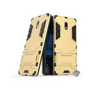 Htdmobiles Housse etui coque rigide anti choc pour Nokia 3 avec film ecran - OR pas cher