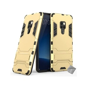 Htdmobiles Housse etui coque rigide anti choc pour Huawei Mate 20 + verre trempe - OR - pas cher