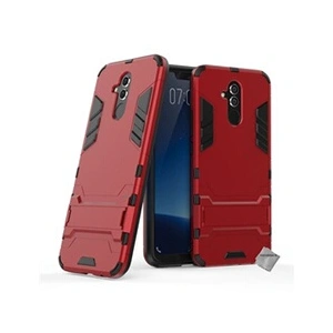 Comparateur de prix : Htdmobiles Housse etui coque rigide anti choc pour Huawei Mate 20 Lite avec verre trempe - ROUGE
