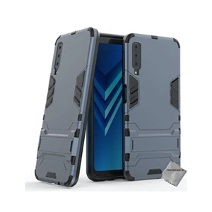 Htdmobiles HTD Mobiles Galaxy A7 (2018) Coque - Bleu Foncé pas cher