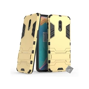 Htdmobiles Housse etui coque rigide anti choc pour OnePlus 6T + film ecran - OR - pas cher