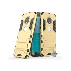 Htdmobiles Housse etui coque rigide anti choc pour Motorola Moto G6 avec film ecran - OR pas cher