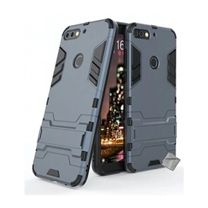 Htdmobiles Housse etui coque rigide anti choc pour Huawei Honor 7C avec film ecran - BLEU FONCE pas cher