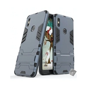 Htdmobiles Housse etui coque rigide anti choc pour Xiaomi Redmi S2 avec verre trempe - BLEU FONCE pas cher