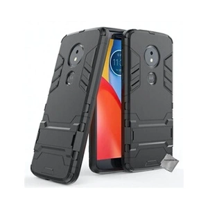 Htdmobiles Housse etui coque rigide anti choc pour Motorola Moto G6 Play avec verre trempe - NOIR pas cher