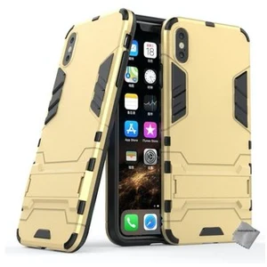 Comparateur de prix : Htdmobiles Housse etui coque rigide anti choc pour Apple iPhone XS Max + verre trempe - OR