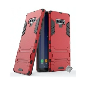 Htdmobiles Coque rigide anti choc pour Samsung Galaxy Note 9 + film ecran - ROUGE pas cher