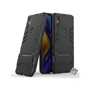 Htdmobiles Housse etui coque rigide anti choc pour Xiaomi Mi Mix 3 + verre trempe - NOIR - pas cher